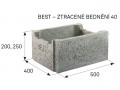 BEST ztracené bednění 400x200x500 mm